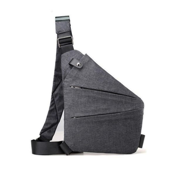 New Anti-Theft Bag Travel Casual Left Or Rht Shoulder Slim Sling Bag :O - Picture 1 of 7